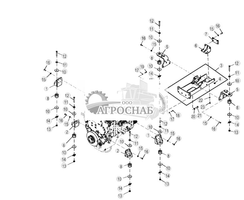 Рама фундамента двигателя и крепления - ST794104 93.jpg